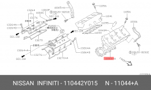 Прокладка головки цилиндра 11044-2Y015 NISSAN