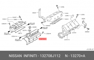 Прокладка клапанной крышки 13270-8J112 NISSAN