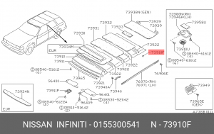 Пистон 01553-00541 NISSAN