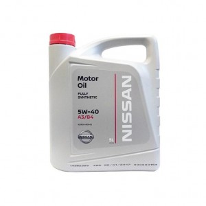 Масло моторное синтетическое Motor Oil 5W-40, 5л KE90090042 NISSAN