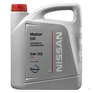 Масло моторное синтетическое Motor Oil DPF 5W-30, 5л KE90090043 NISSAN